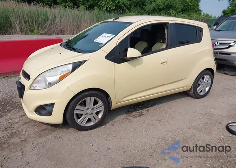 2014 Chevrolet Spark 1Lt Auto из США, поврежденный, VIN KL8CD6S98EC416778